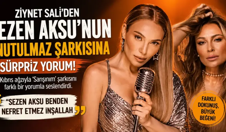 Yılların Şarkısına Yeni Kimlik! Ziynet Sali’nin Yorumu Alkış Aldı