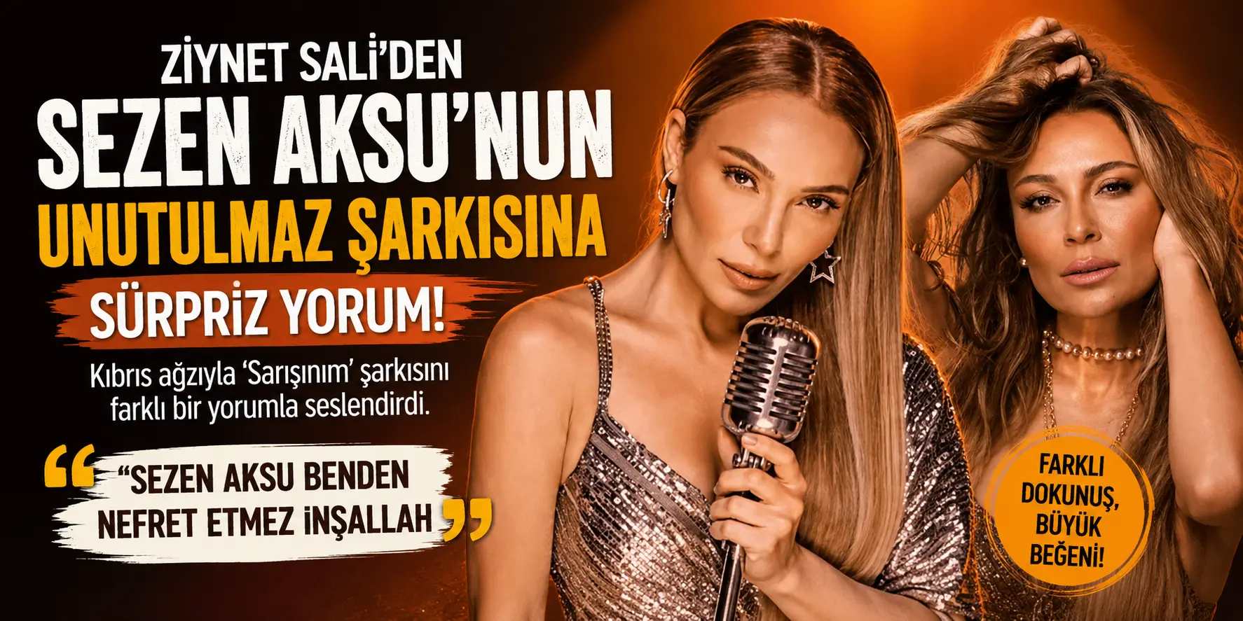 Yılların Şarkısına Yeni Kimlik! Ziynet Sali’nin Yorumu Alkış Aldı