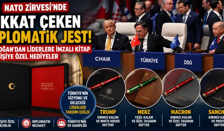 Erdoğan’dan Dünya Liderlerine Dikkat Çeken Jest! Zirvede Özel Hediyeler Gündem Oldu