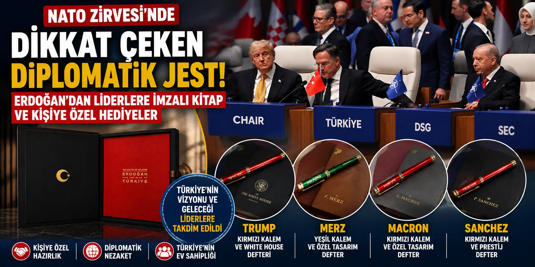 Erdoğan’dan Dünya Liderlerine Dikkat Çeken Jest! Zirvede Özel Hediyeler Gündem Oldu