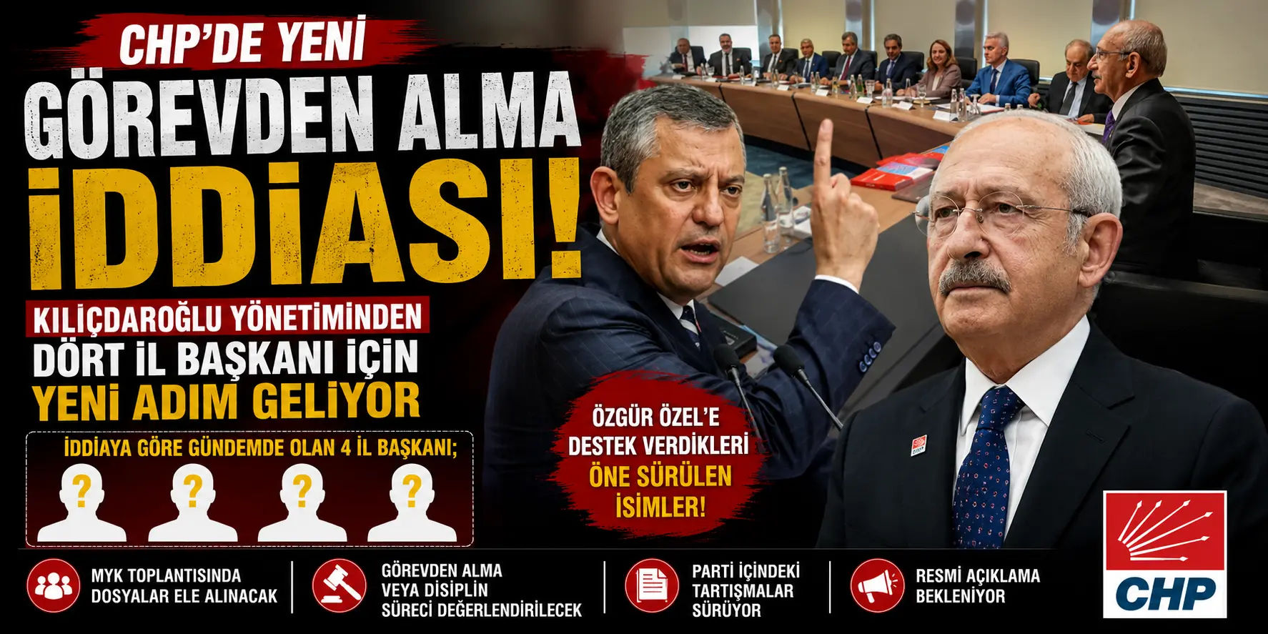 Kılıçdaroğlu Cephesinden Yeni Adım İddiası! Özgür Özel Detayı Dikkat Çekti