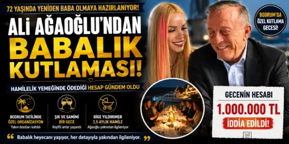 Babalık Sevinciyle Keseyi Açtı! Ali Ağaoğlu’nun Milyonluk Hesabı Olay Oldu