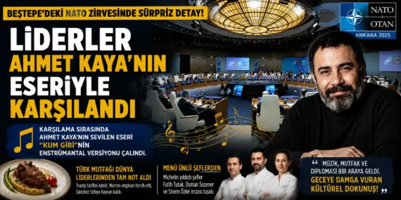 Dünya Liderlerini Şaşırtan Detay! Beştepe’deki Zirvede Ahmet Kaya Rüzgarı