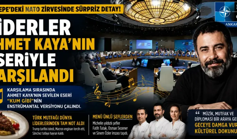 Dünya Liderlerini Şaşırtan Detay! Beştepe’deki Zirvede Ahmet Kaya Rüzgarı
