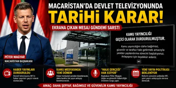 Macaristan’da Medya Depremi! Devlet Televizyonu Kapatıldı, Ekrandan Şok Mesaj Geldi