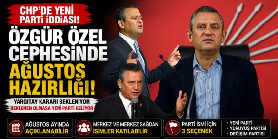 CHP’de Deprem Etkisi Yaratan Gelişme! Özgür Özel Cephesinde Yeni Parti Hazırlığı
