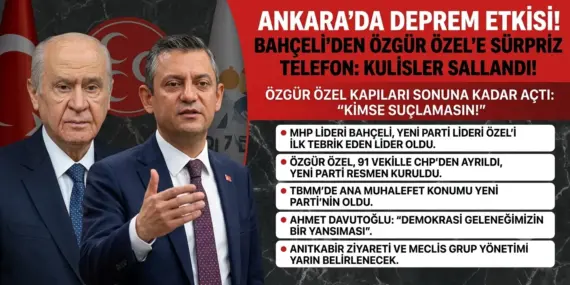 Chp’yi sarsan hamleye bahçeli’den flaş destek! özgür özel’i aradı: “hayırlı olsun!”