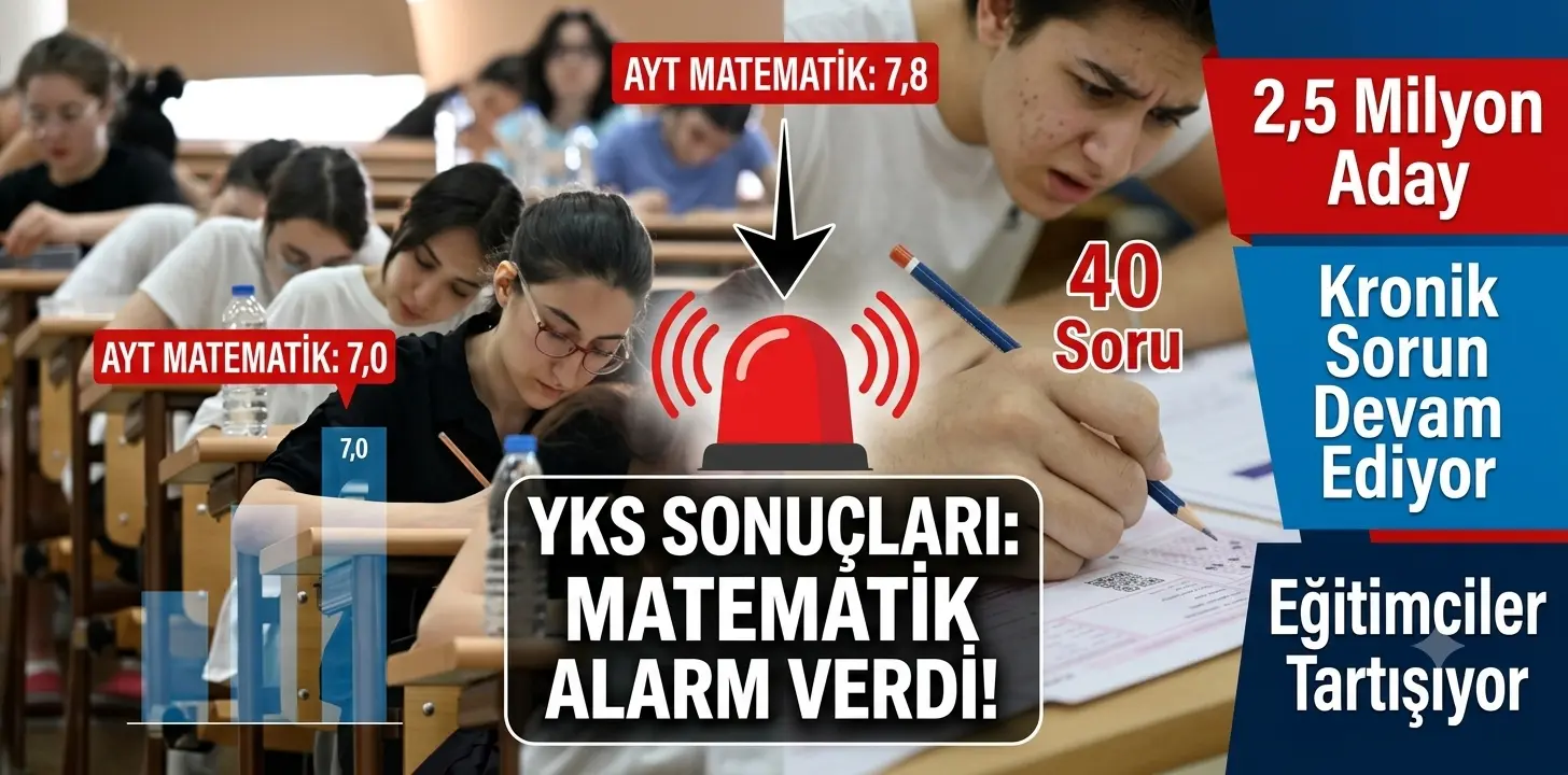 40 Soruda Sadece 7 Net! YKS Sonuçları Eğitimde Alarm Verdi