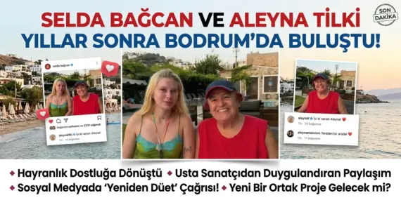 Bodrum’da Sürpriz Buluşma! Selda Bağcan ve Aleyna Tilki Gündem Oldu