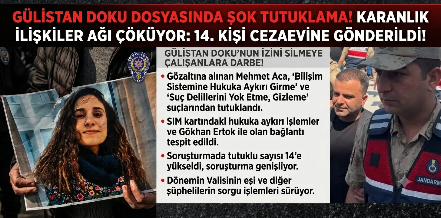 Gülistan doku’nun izini silmeye çalışanlara darbe! delilleri karartan isim resmen tutuklandı!