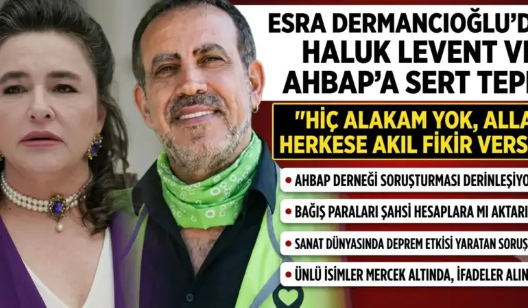 bize bulaşmasın! esra dermancıoğlu’ndan tutuklanan haluk levent’e tokat gibi açıklama!