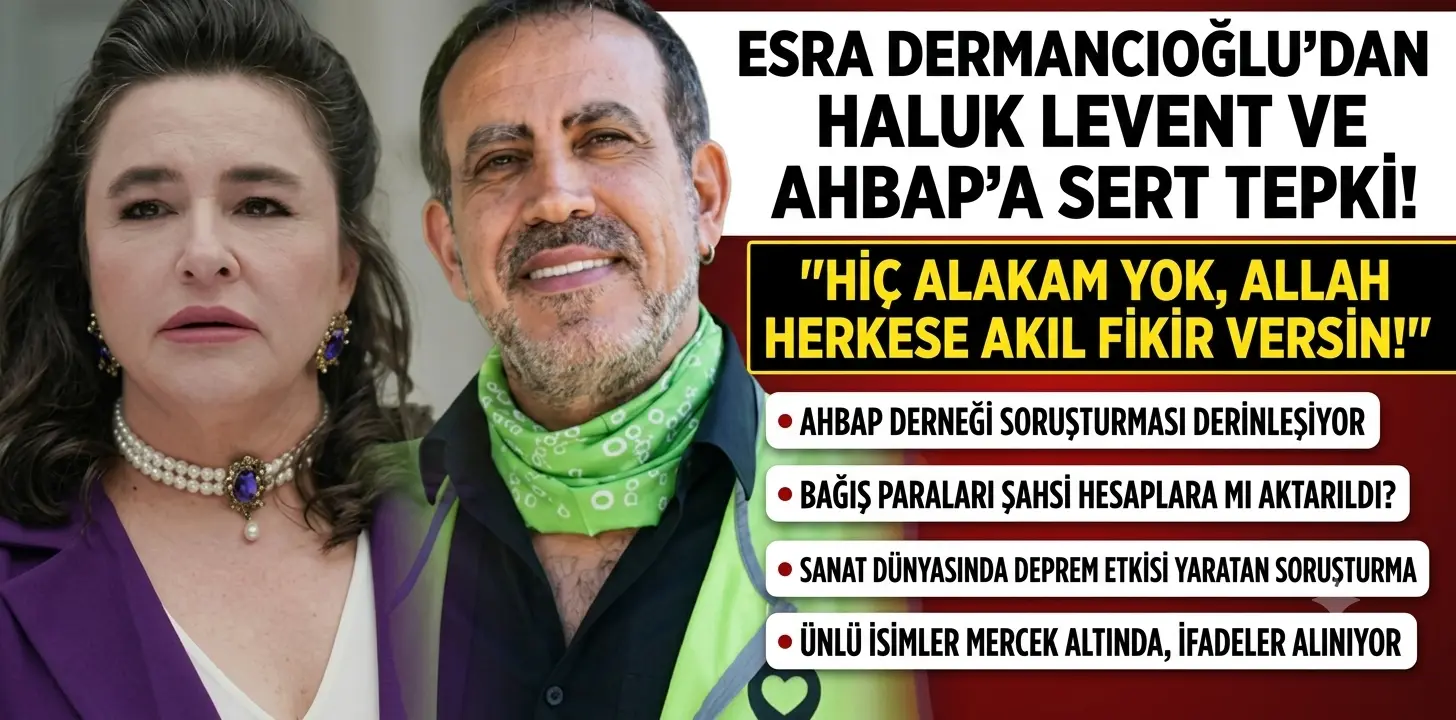 bize bulaşmasın! esra dermancıoğlu’ndan tutuklanan haluk levent’e tokat gibi açıklama!