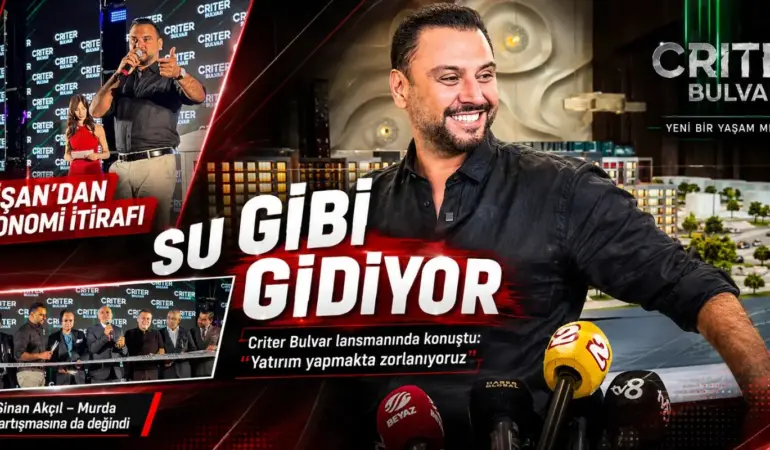 ALİŞAN’DAN EKONOMİ YORUMU: “GELEN SU GİBİ GİDİYOR”