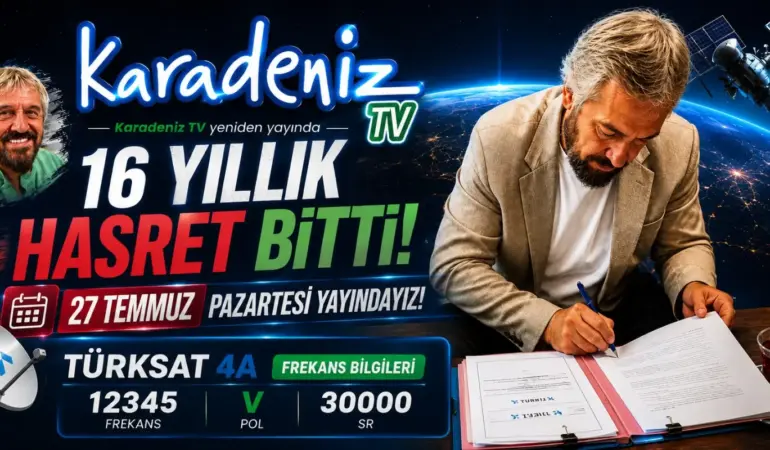 KARADENİZ TV 16 YIL SONRA YENİDEN YAYINDA