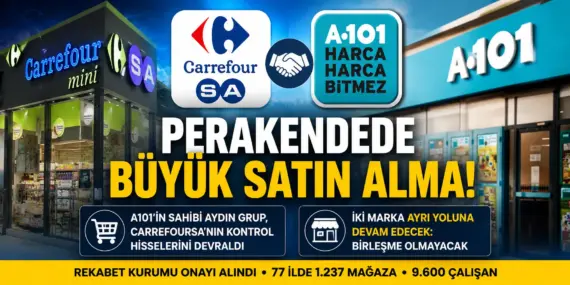 Dev Satın Alma Tamamlandı! CarrefourSA’nın Yeni Patronu A101’in Sahibi