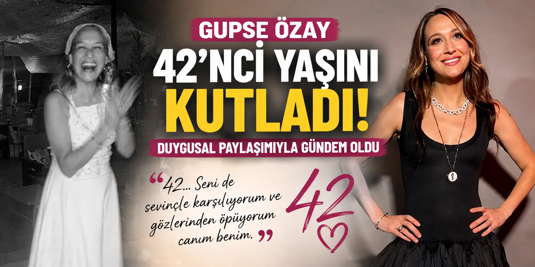 42’nci Yaşına Meydan Okudu! Gupse Özay’ın Paylaşımı Beğeni Yağmuruna Tutuldu