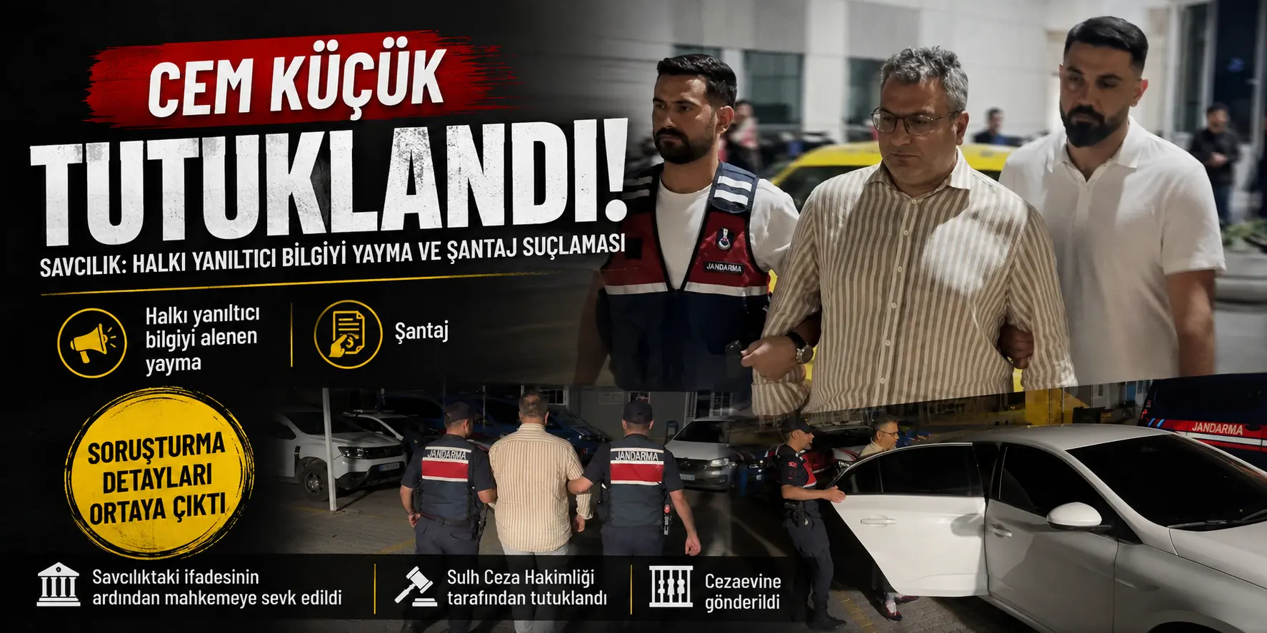 Savcılık Harekete Geçti, Mahkeme Tutukladı! Cem Küçük Dosyasında Flaş Gelişme