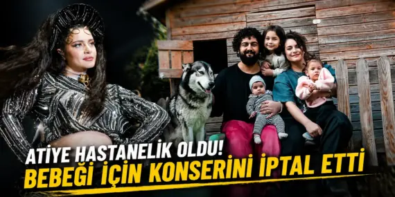 Karnı Burnunda Sahneye Çıkıyordu! Atiye Acilen Hastaneye Kaldırıldı
