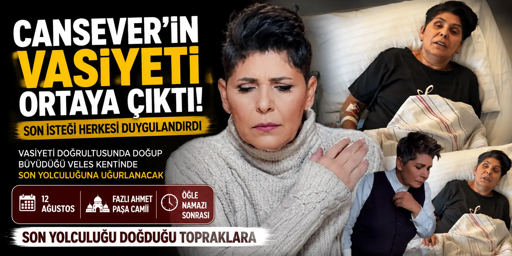 Arabesk dünyası yasa boğuldu! Cansever’in son isteği belli oldu