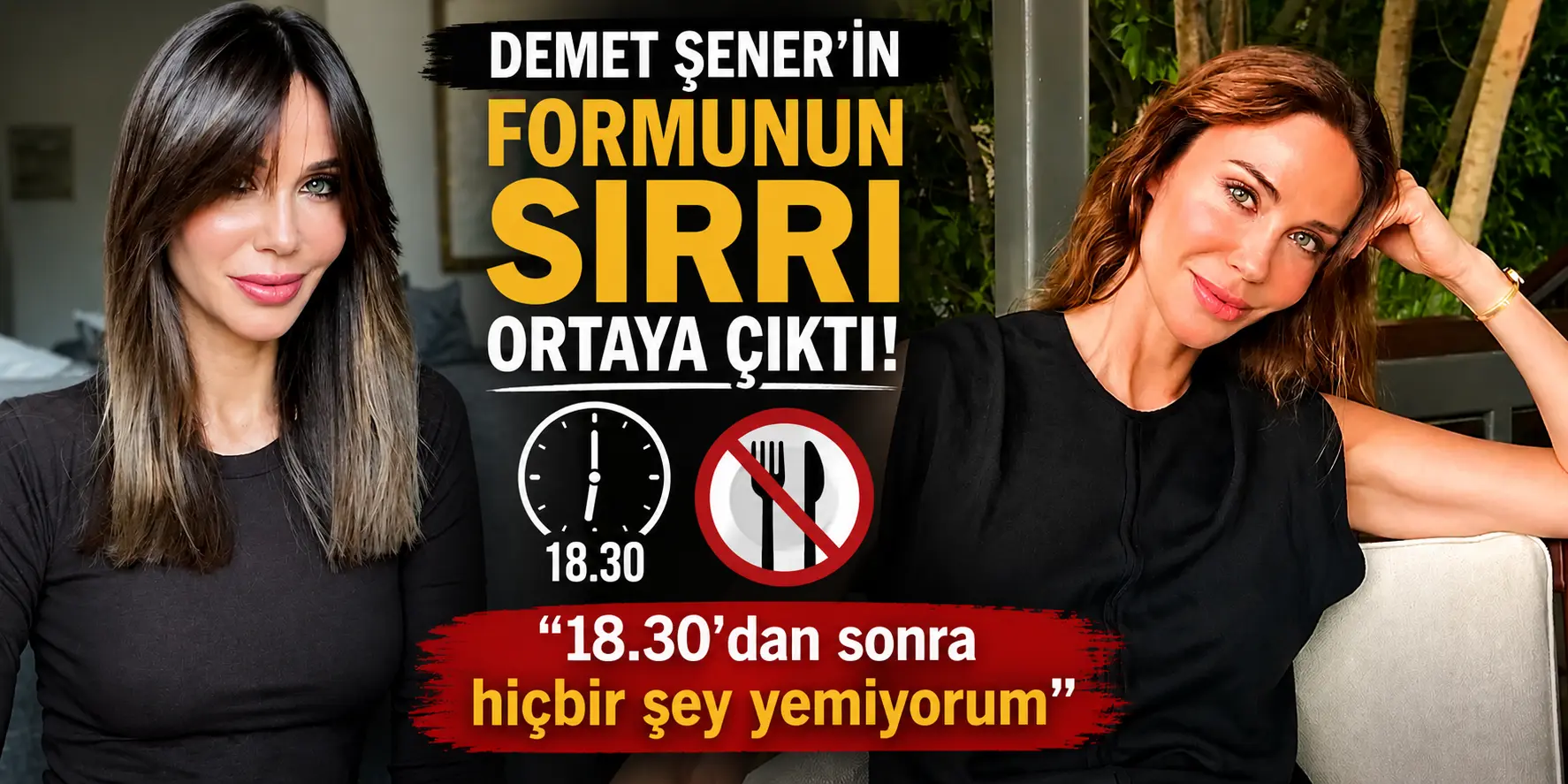 Demet Şener’in Form Sırrı Ortaya Çıktı! Saat 18.30’dan Sonra Bunu Yapmıyor