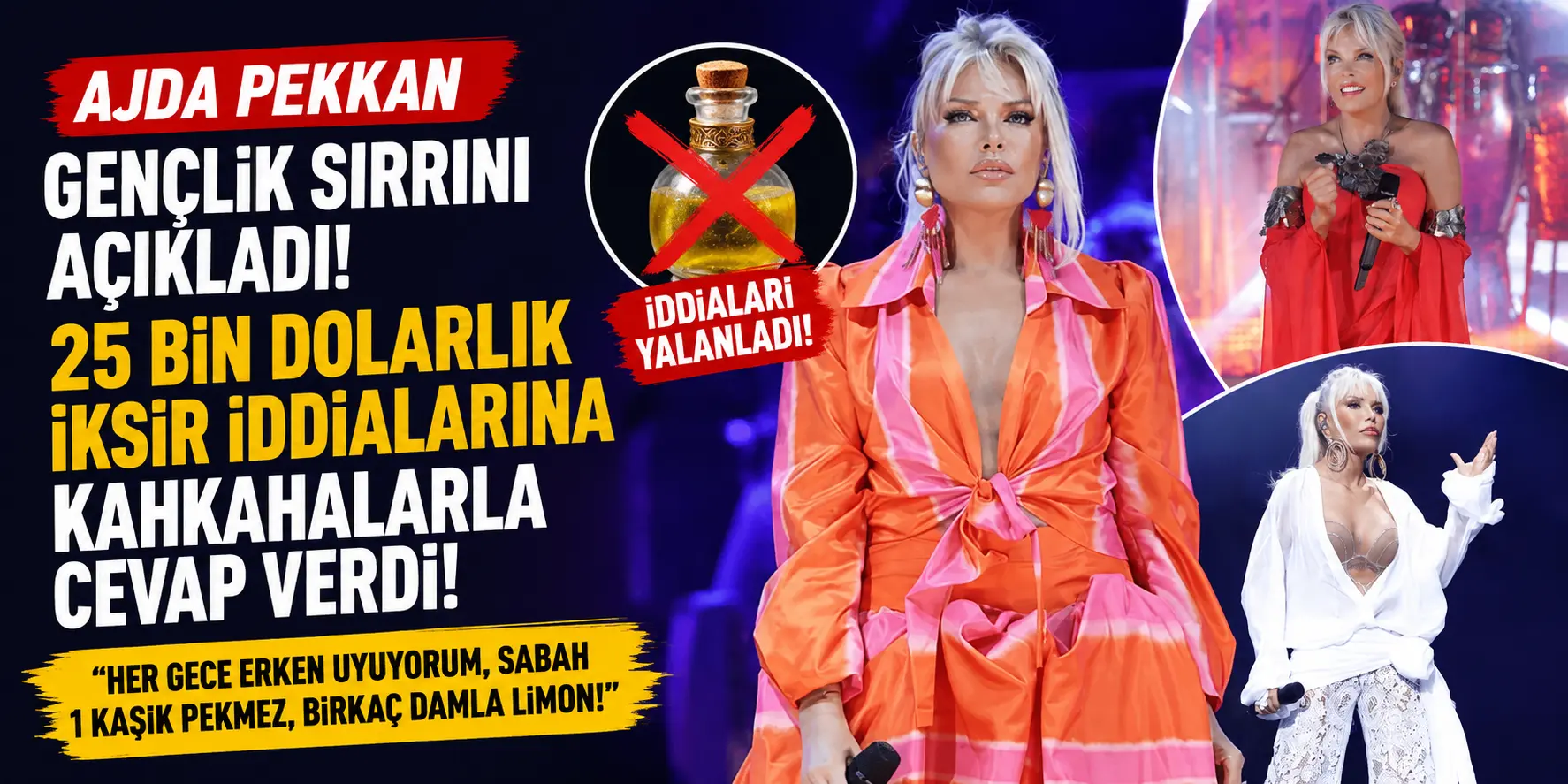 Ajda Pekkan’dan olay yaratan açıklama! 25 bin dolarlık iksir iddialarına noktayı koydu