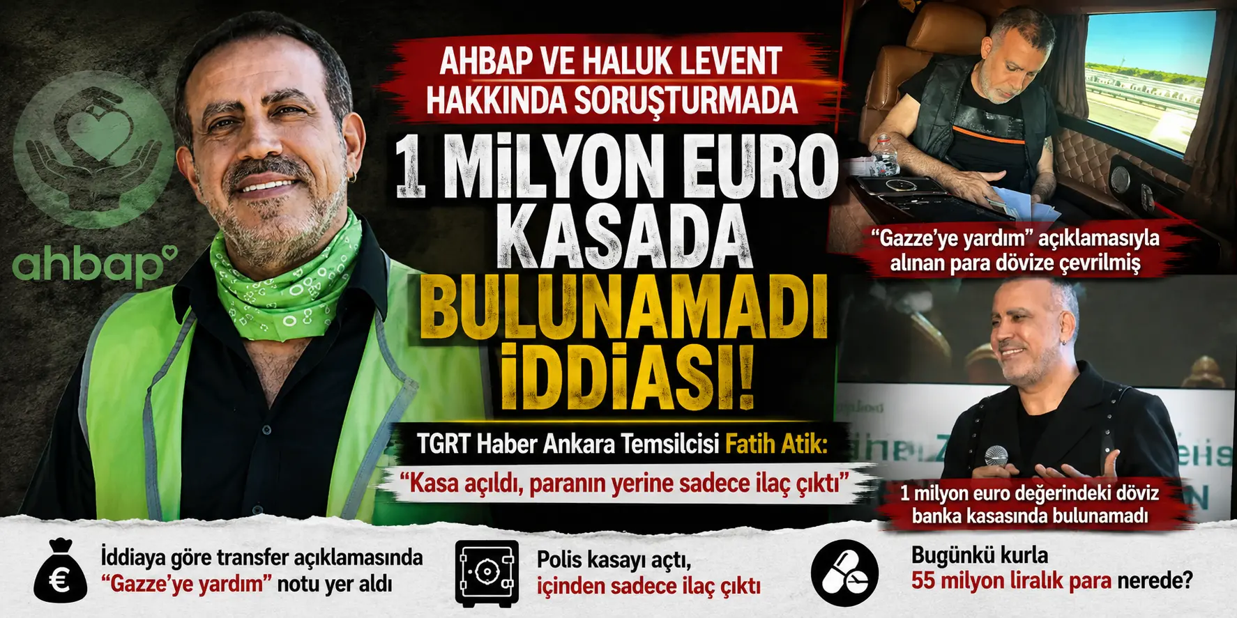 AHBAP Dosyasında Şok İddia! 1 Milyon Euro Arandı, Kasadan Çıkanlar Şaşırttı