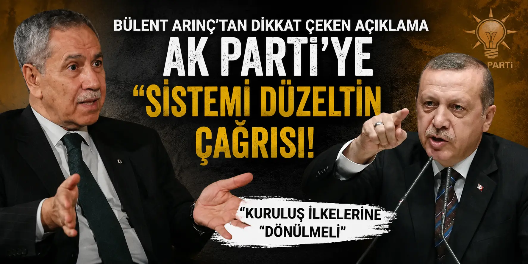 “Bir Şeyler Yanlış Gidiyor” Mesajı mı? Arınç’tan Dikkat Çeken Açıklamalar