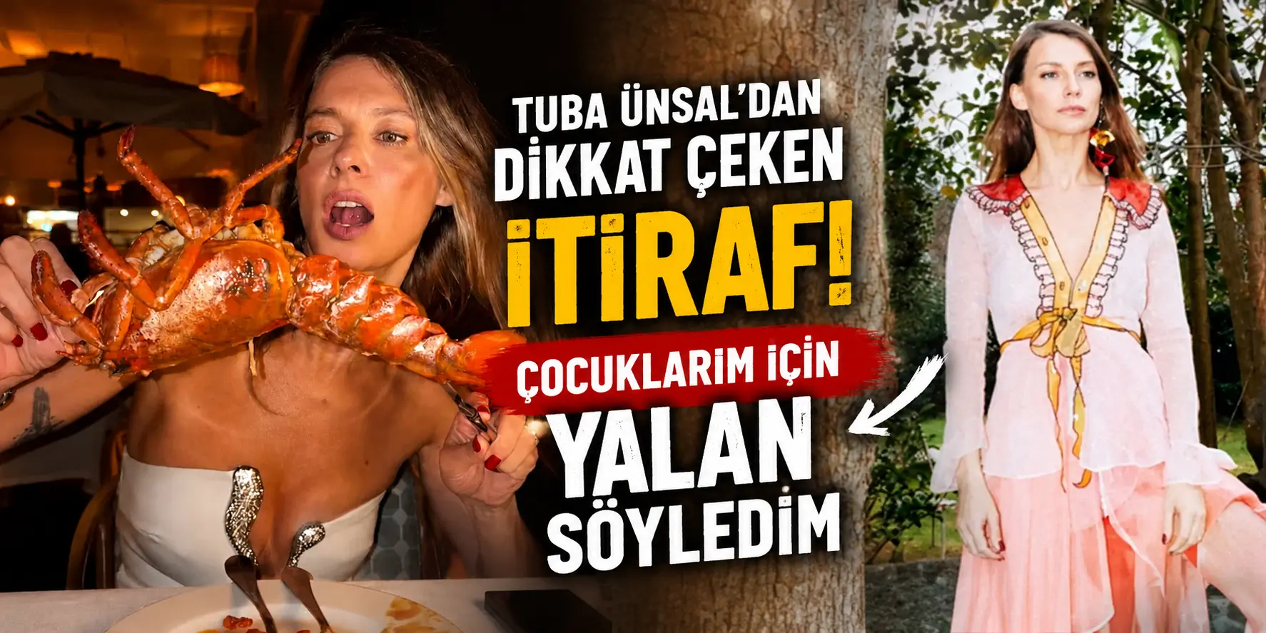 Çocukları İçin Kural Çiğnedi! Tuba Ünsal’dan Dikkat Çeken Restoran İtirafı