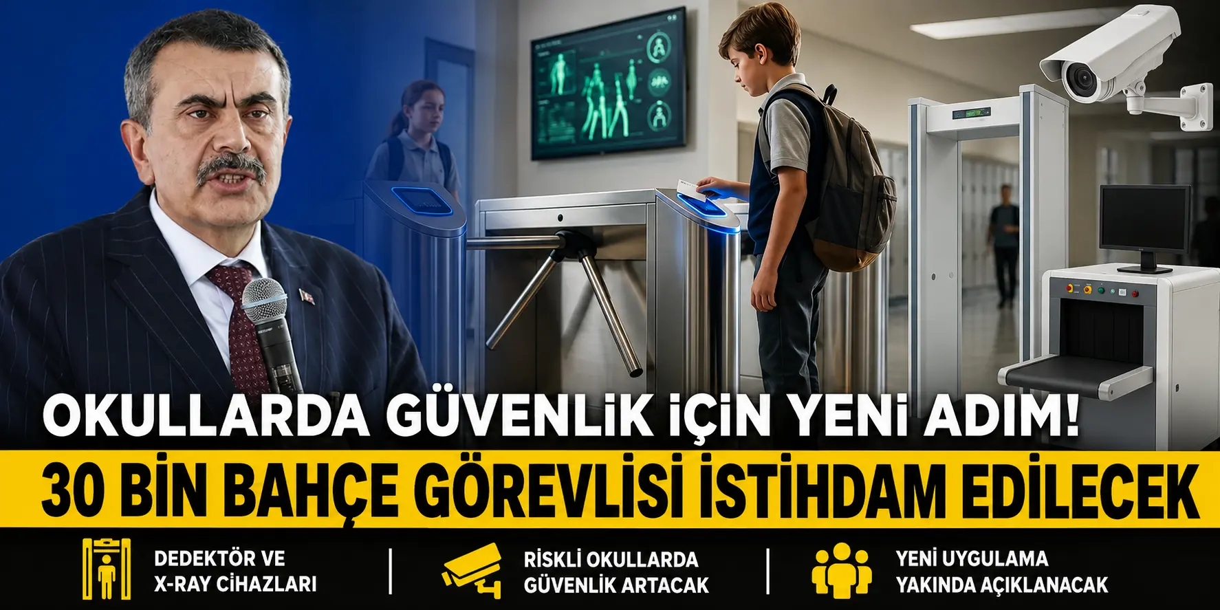 Okullarda yeni dönem başlıyor! Bakan Tekin duyurdu: 30 bin kişi alınacak