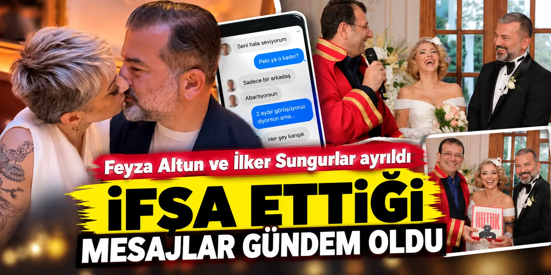 Feyza Altun’dan olay ayrılık! Eşini aldatmakla suçladı, mesajları ifşa etti