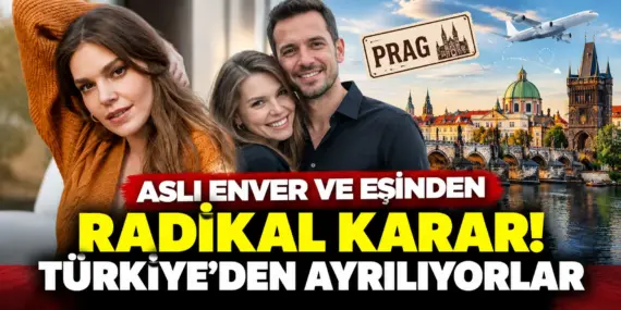 Aslı Enver ve eşinden bomba karar! Türkiye’den ayrılıyorlar