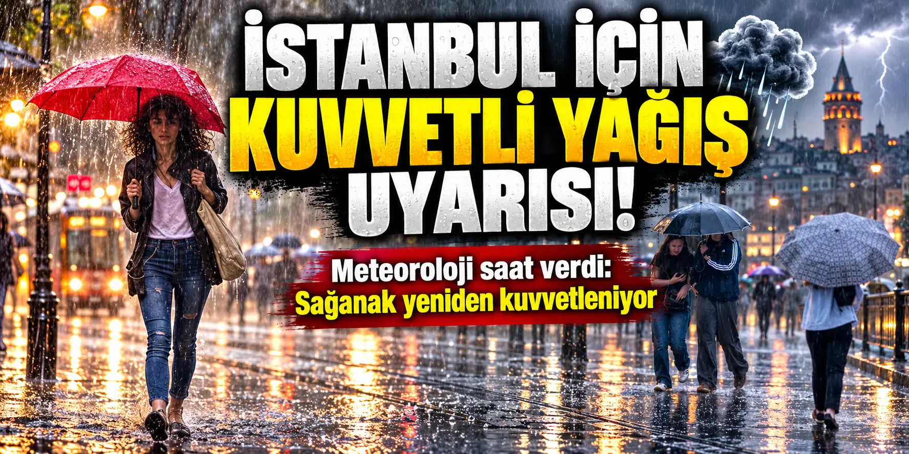 İstanbul için alarm verildi! Gece yeniden başlayacak, 5 gün boyunca sürecek