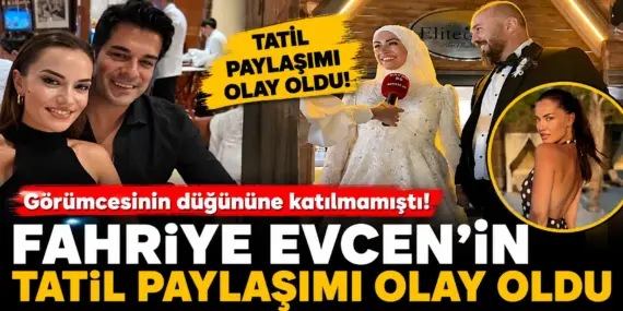 Fahriye Evcen’den görümcesinin düğünü sonrası dikkat çeken hamle!
