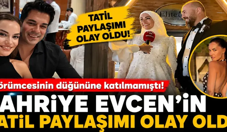 Fahriye Evcen’den görümcesinin düğünü sonrası dikkat çeken hamle!