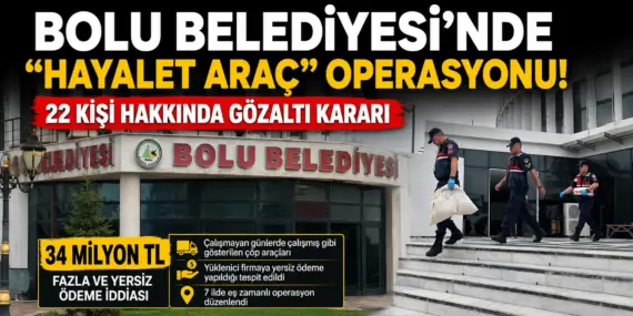 “Hayalet araç” operasyonu Bolu’yu sarstı! 7 ilde düğmeye basıldı