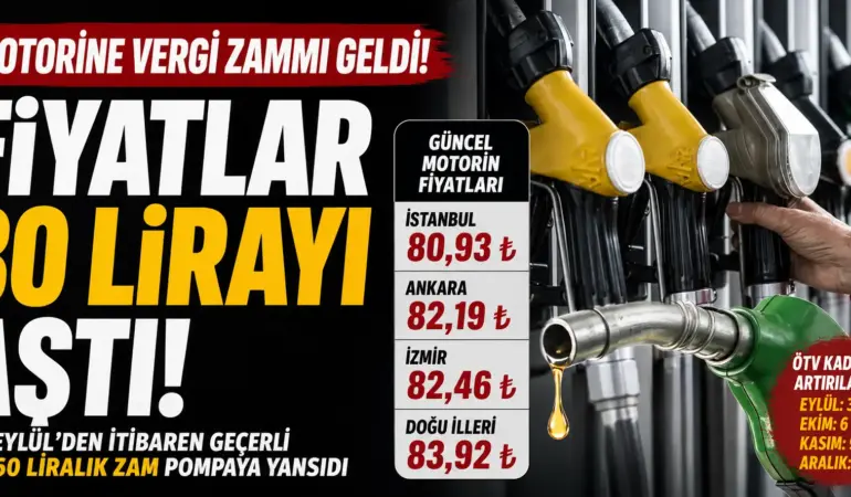 Akaryakıtta yeni şok! Motorinin litresi 80 lirayı geçti