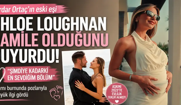 Chloe Loughnan anne olmak için gün sayıyor! Hamileliğini böyle duyurdu