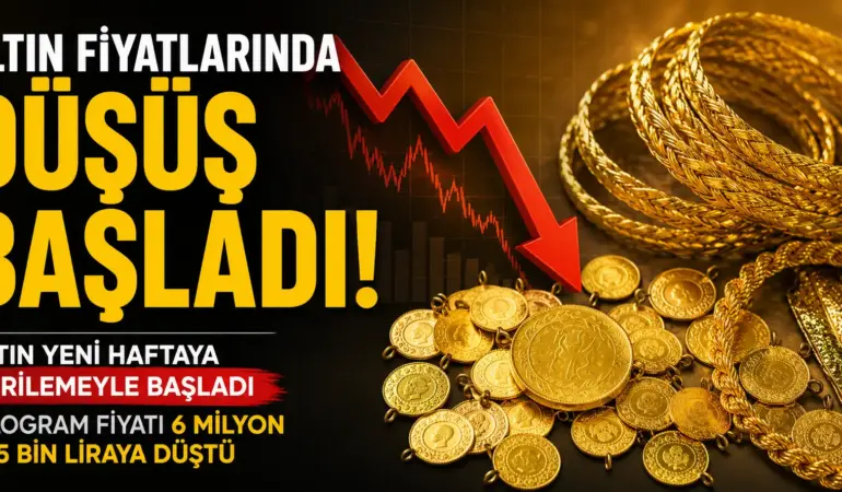 Altın sert düştü! Milyonlarca liralık kayıp