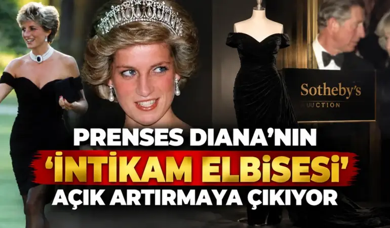 Diana’nın İntikam Elbisesi Açık Artırmada! Tam 300 Bin Dolar İsteniyor