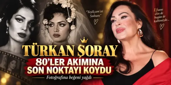 Türkan Şoray’dan 80’ler Akımına Damga! Herkesin Konuştuğu Fotoğraf