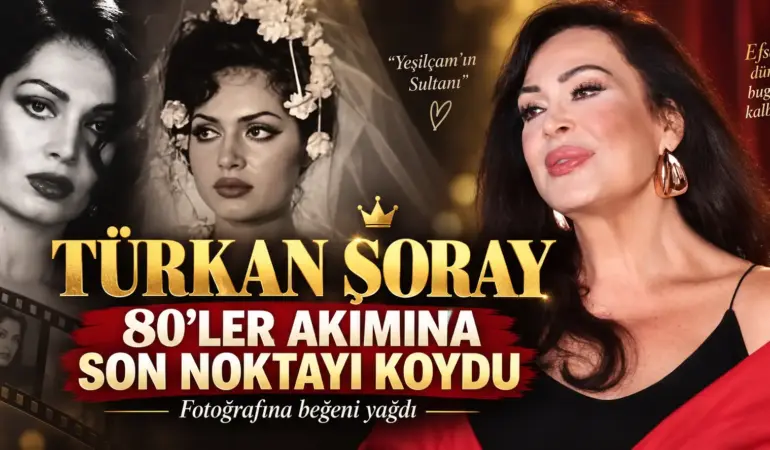 Türkan Şoray’dan 80’ler Akımına Damga! Herkesin Konuştuğu Fotoğraf