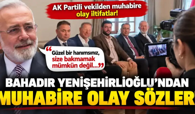 Valilik Ziyaretinde Gündem Olan Anlar! AK Partili Vekilden Muhabire İltifat