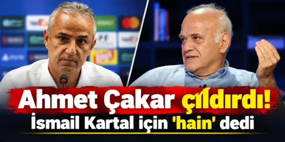 Fenerbahçe’yi ayağa kaldıran sözler! Ahmet Çakar, İsmail Kartal’ı hedef aldı