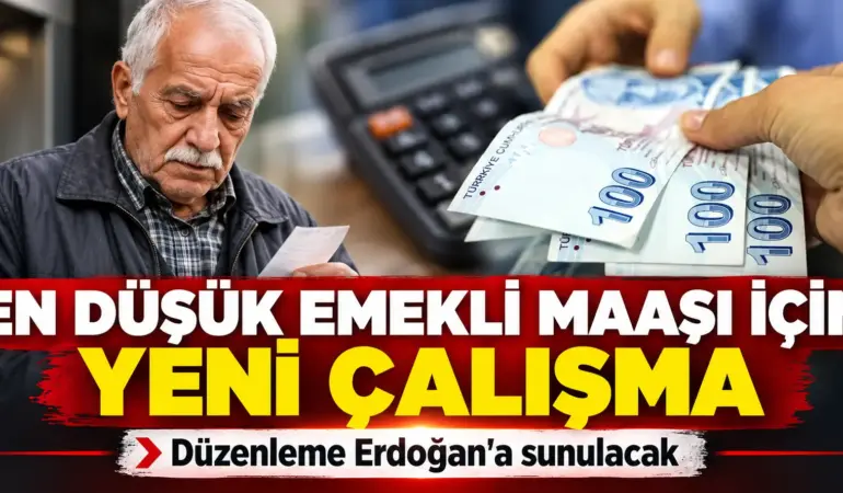Milyonlarca emekliyi ilgilendiriyor! En düşük maaş yeniden masada