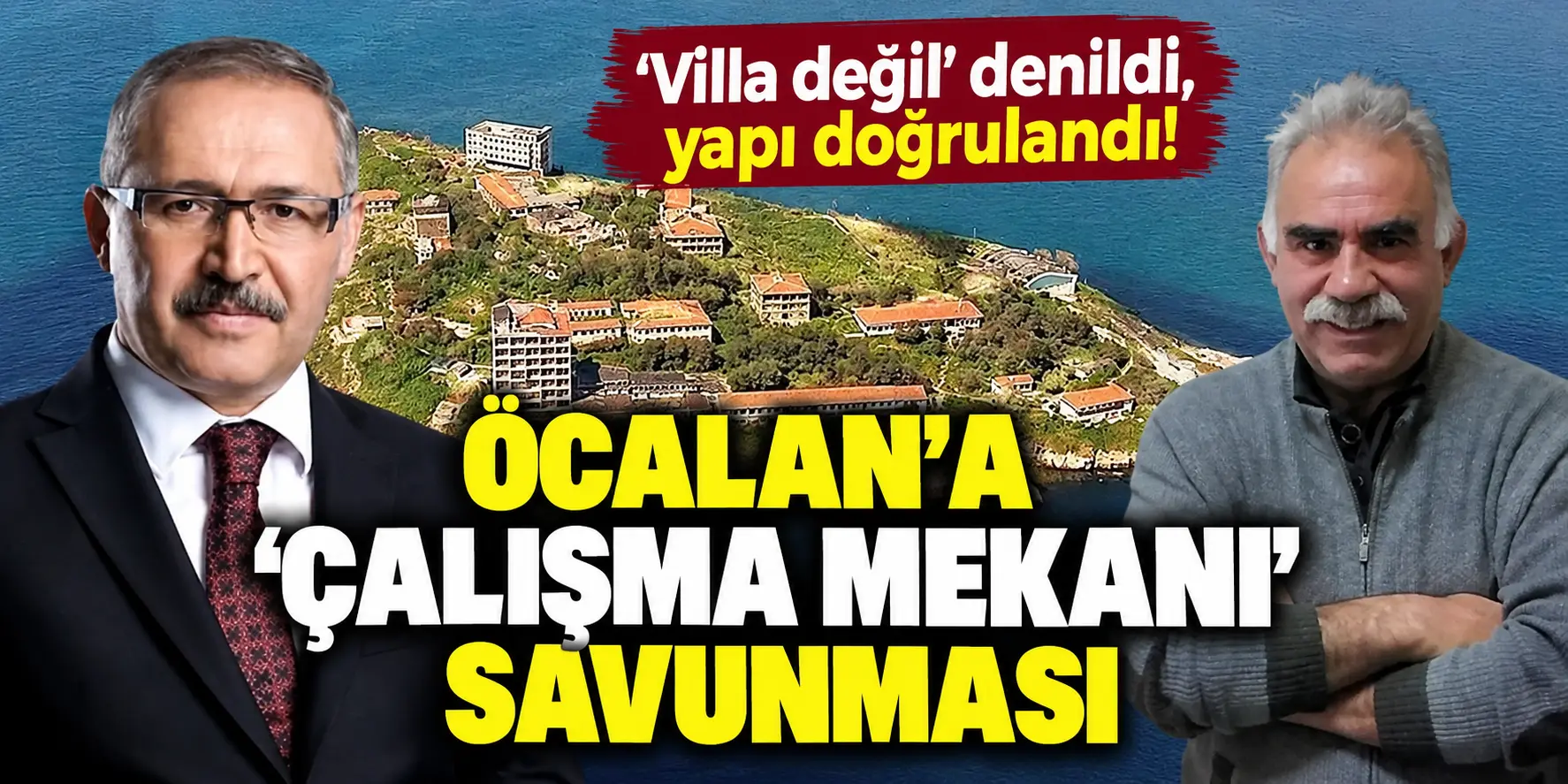 İmralı’daki Yapı Tartışması Büyüyor! “Dubleks Villa Değil” Denildi