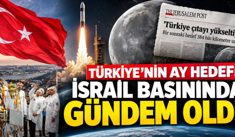 Türkiye Uzayda Yeni Hedefe Kilitlendi: Gözler Ay’da