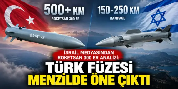 İsrail Medyasından Dikkat Çeken Roketsan Analizi: Türk Füzesi Öne Çıktı