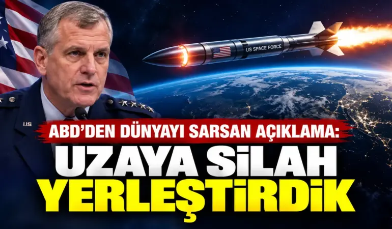 ABD’den Tarihi Açıklama! Uzaya Silah Yerleştirdiklerini Doğruladılar