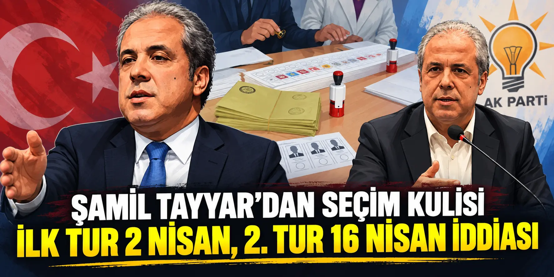 Şamil Tayyar’dan Seçim Kulisini Hareketlendiren İddia: Tarih Verdi