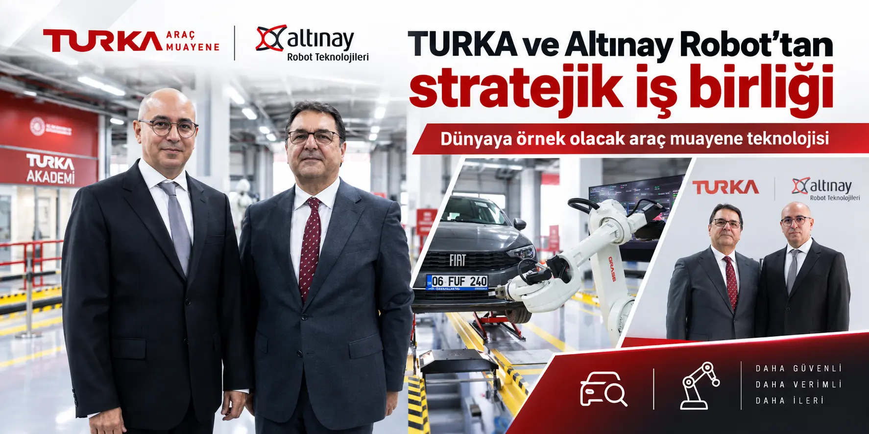 TURKA’dan Araç Muayenesinde Teknoloji Hamlesi: Robotlar Devreye Giriyor